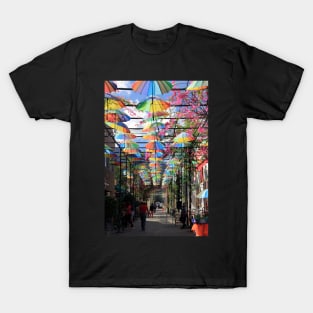 Umbrella Street, Puerto Plata, Dominican Republic T-Shirt